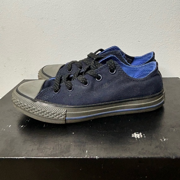 Converse Chuck Taylor All Star Canvas Ox Obsidian Shoes Size Youth 13.5 - Picture 5 of 11